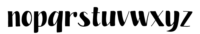 Momen Star Font LOWERCASE