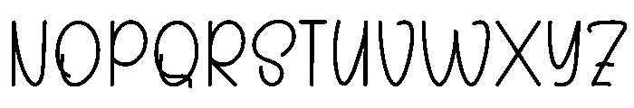 Moment Font UPPERCASE
