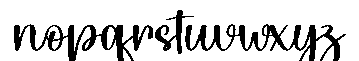 Momentic Font LOWERCASE