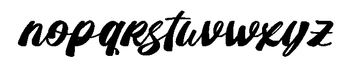 Moments Stories Font LOWERCASE