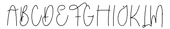 Mommy Signatureday Font UPPERCASE