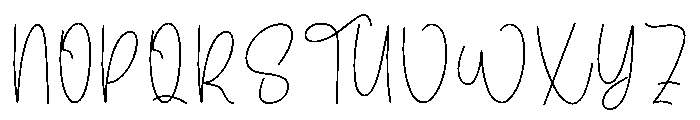 Mommy Signatureday Font UPPERCASE