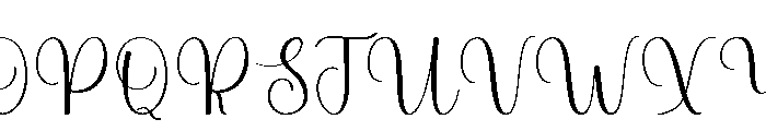 Mommy1 Font UPPERCASE