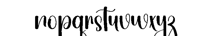 Mommy1 Font LOWERCASE