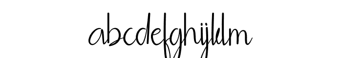 Monaghan Font LOWERCASE