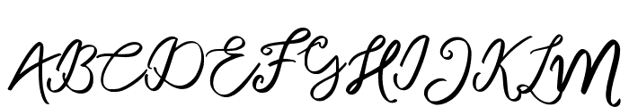 Monalisa FREE Font UPPERCASE