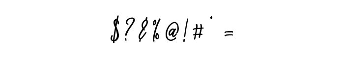 Monalisa Script Font OTHER CHARS