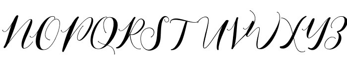 Monalisa Font UPPERCASE