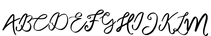 MonalisaFREE Font UPPERCASE