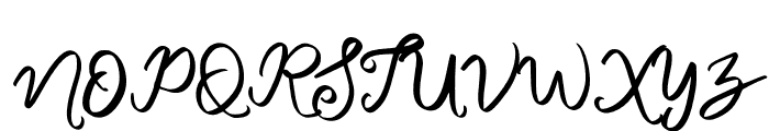 MonalisaFREE Font UPPERCASE