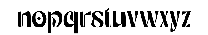 Monas Demo Regular Font LOWERCASE
