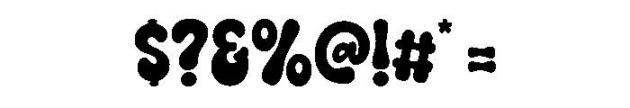 Monday Vibes Regular Font OTHER CHARS