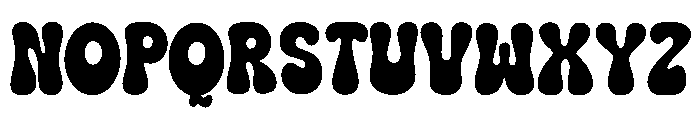 Monday Vibes Regular Font UPPERCASE