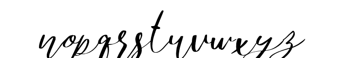 Mondier Free Italic Font LOWERCASE