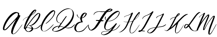 MondierFree-Italic Font UPPERCASE