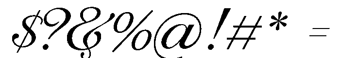 Mondira Script PERSONAL USE Regular Font OTHER CHARS