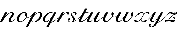 Mondira Script PERSONAL USE Regular Font LOWERCASE