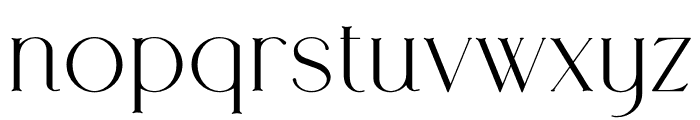 Monexa Demo Regular Font LOWERCASE