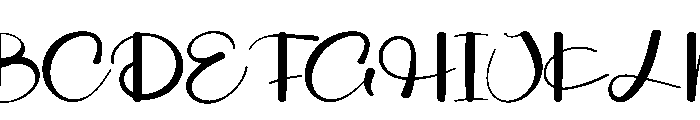 Monica3 Font UPPERCASE