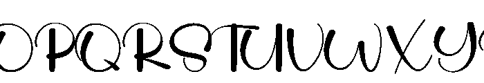 Monica3 Font UPPERCASE