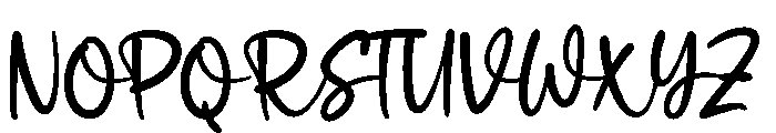 MonilkaSouthisRegular Font UPPERCASE