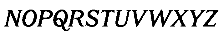 Monimer Serif PERSONAL USE PERSONAL USE ONLY Font UPPERCASE
