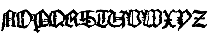 MonksWriting Font UPPERCASE