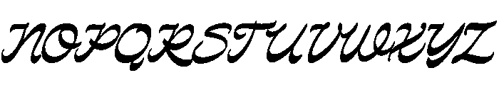 Monlight DEMO Font UPPERCASE