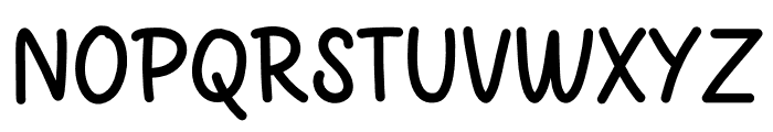 Monny Cartoon Font UPPERCASE