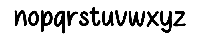 Monny Cartoon Font LOWERCASE