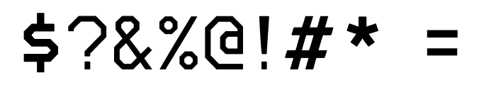 ' Mono Light Font OTHER CHARS