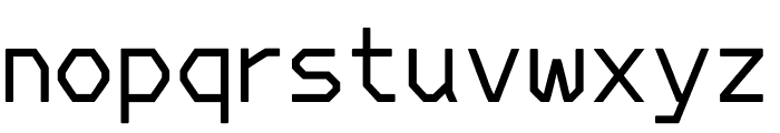 ' Mono Light Font LOWERCASE