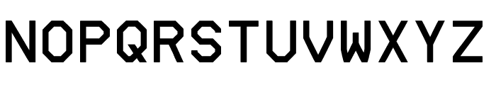 ' Mono Regular Font UPPERCASE