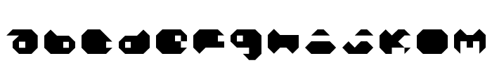 Mono Regular Font LOWERCASE