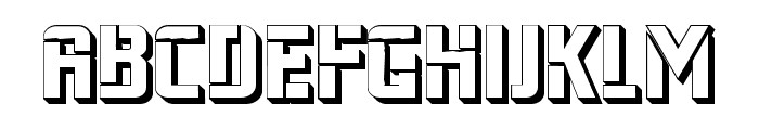 Monogram Hollow Regular Font LOWERCASE