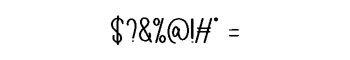 Monogram1 Font OTHER CHARS