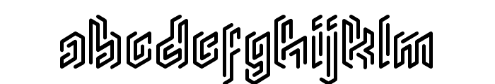 MonogramRounded-Regular Font LOWERCASE