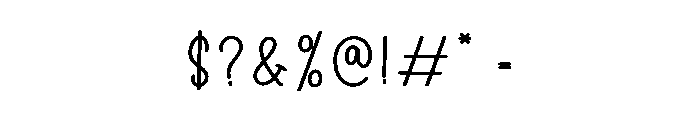 Monographs Font OTHER CHARS