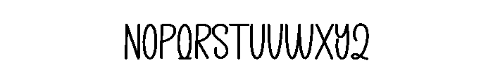 Monographs Font UPPERCASE