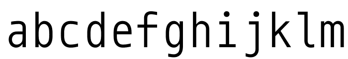 Monoid Normal Font LOWERCASE