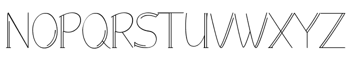 Monolism Font UPPERCASE