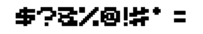 Monolithic1 Font OTHER CHARS