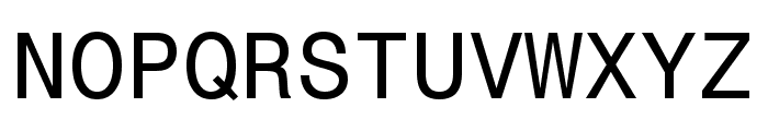 Monospace 821 BT Font UPPERCASE