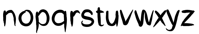 Monstarla Font LOWERCASE
