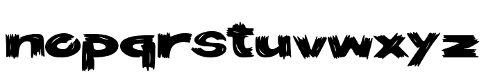 Monster Enterprise Font LOWERCASE
