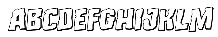 Monster Hunter 3D Rotalic Font LOWERCASE