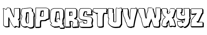 Monster Hunter 3D Font UPPERCASE