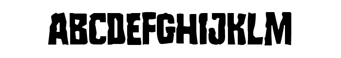 Monster Hunter Condensed Font LOWERCASE