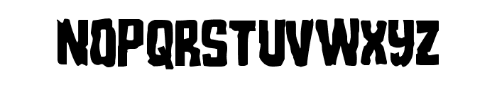Monster Hunter Condensed Font LOWERCASE
