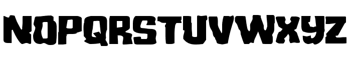 Monster Hunter Expanded Font UPPERCASE